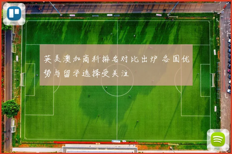 英美澳加商科排名对比出炉 各国优势与留学选择受关注